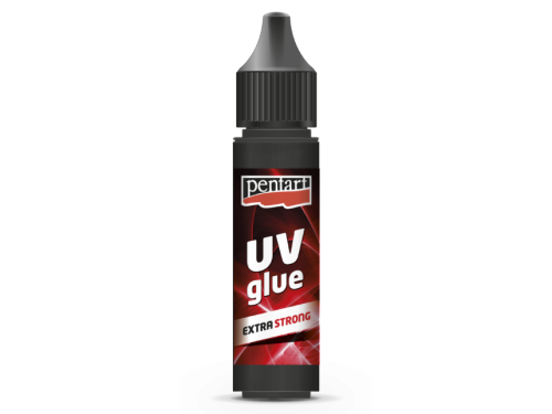 Klej żywiczny UV Extra Strong - Pentart - przeźroczysty, 20 ml