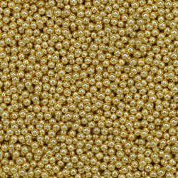 Szklane mikrokulki - Pentart - złote, 1 mm, 40g