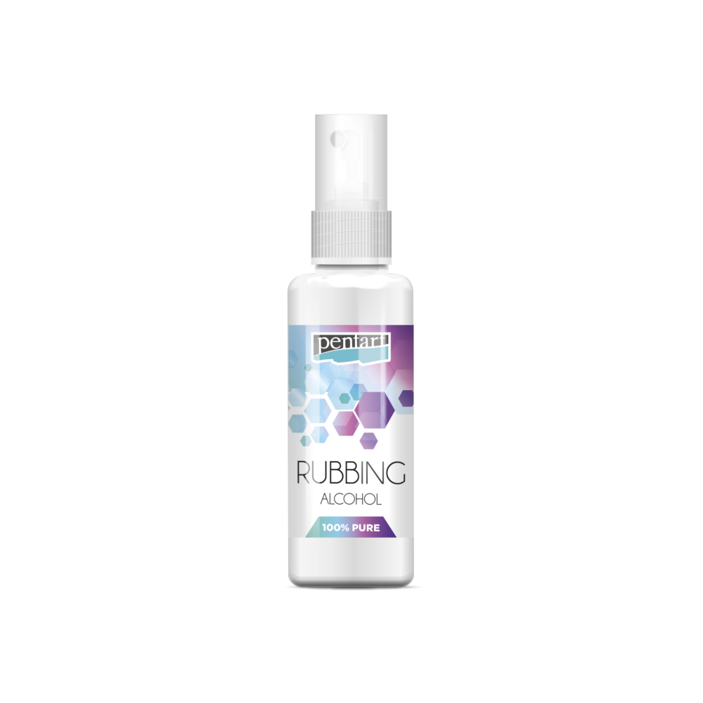 Rubbing alcohol spray - Pentart - 60 ml