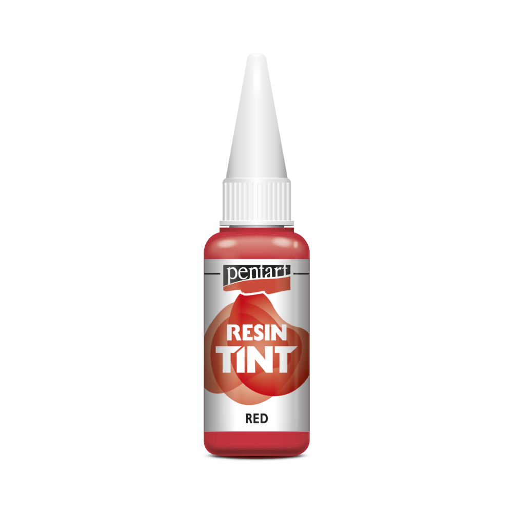 Resin Tint, opaque - Pentart - red, 20 ml
