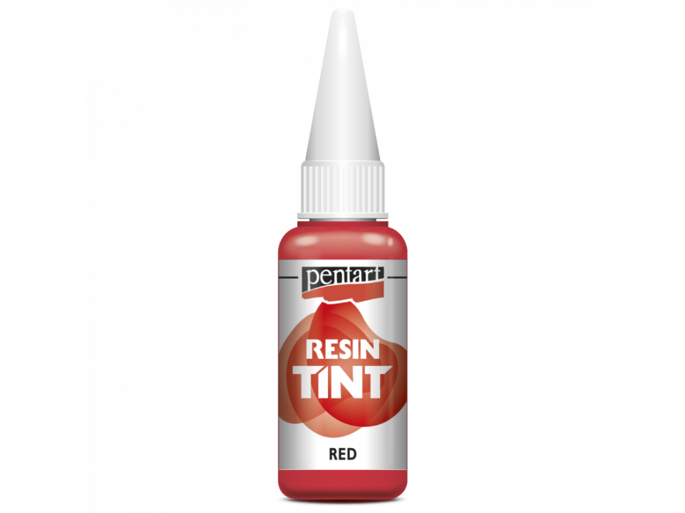 Resin Tint, opaque - Pentart - red, 20 ml