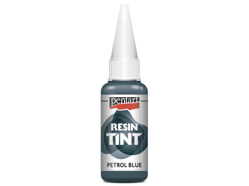 Barwnik do żywic epoksydowych, matowy - Pentart - petrol blue, 20 ml