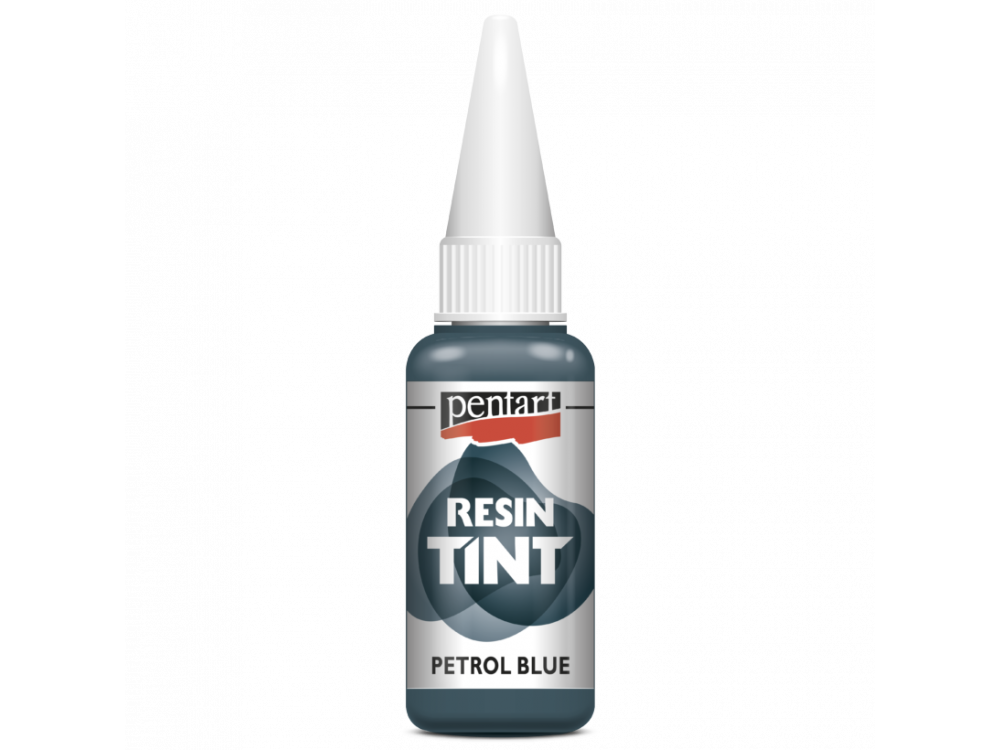 Barwnik do żywic epoksydowych, matowy - Pentart - petrol blue, 20 ml
