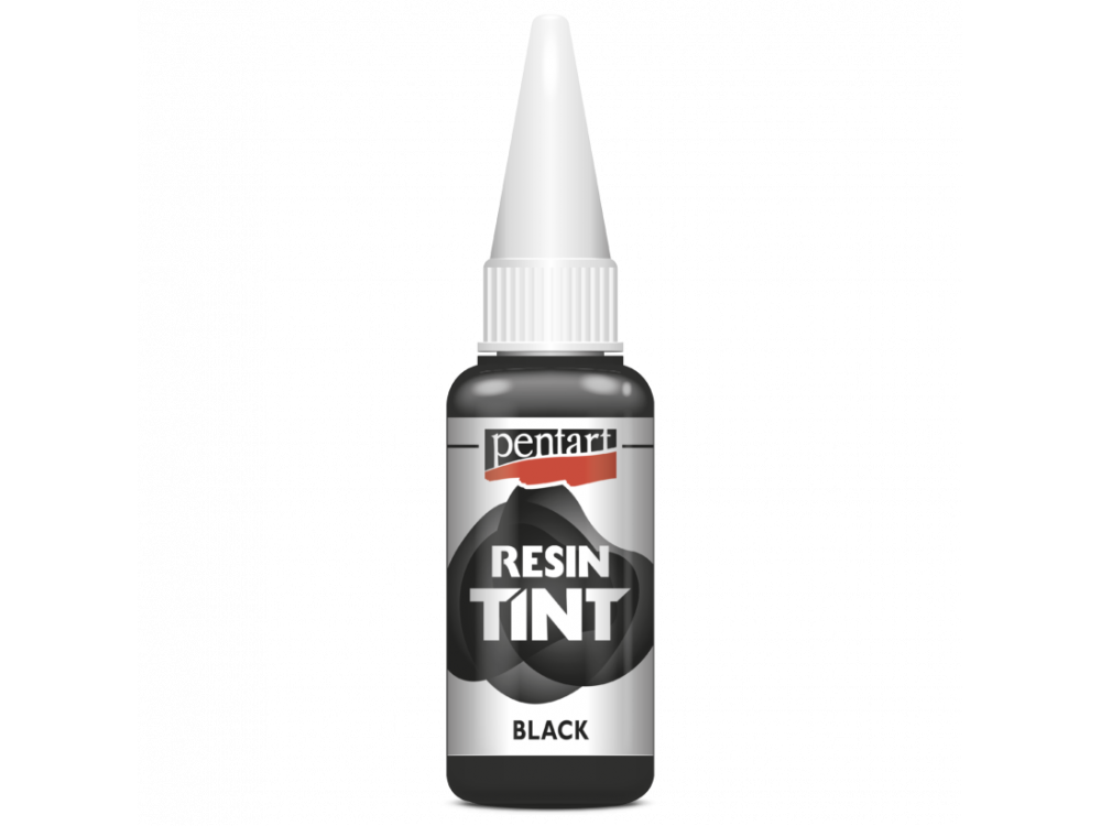 Resin Tint, opaque - Pentart - black, 20 ml