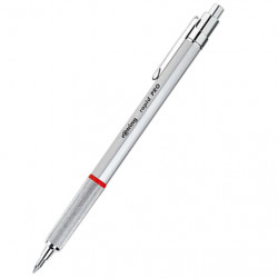 Długopis Rapid Pro - Rotring - srebrny
