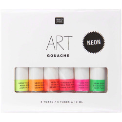 Set of gouache ART paints -...