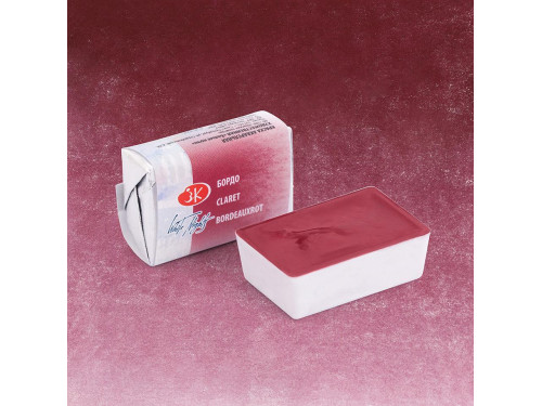 White Nights watercolor paint - St. Petersburg - Claret, pan