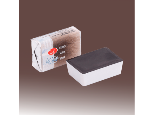 White Nights watercolor paint - St. Petersburg - Sepia, pan