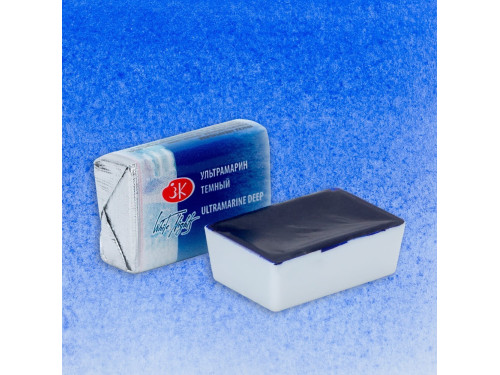 Farba akwarelowa Białe Noce - St. Petersburg - Ultramarine Deep, kostka