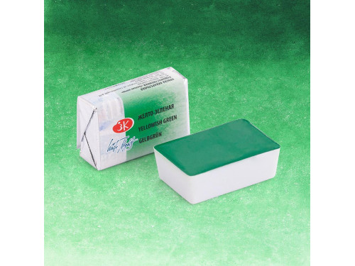 White Nights watercolor paint - St. Petersburg - Yellowish Green, pan