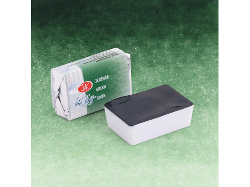 White Nights watercolor paint - St. Petersburg - Green, pan