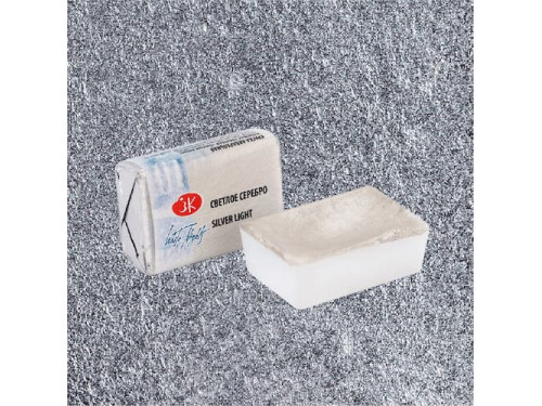 Farba akwarelowa Białe Noce - St. Petersburg - Silver Light, kostka