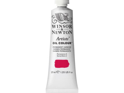 Farba olejna Artists' Oil Colour - Winsor & Newton - Permanent Carmine, 37 ml