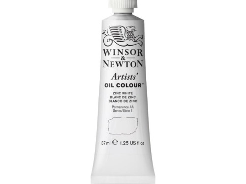 Oil paint Artists' Oil Colour - Winsor & Newton - Zinc White, 37 ml