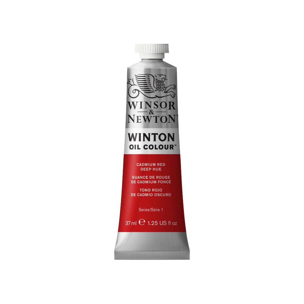 Farba olejna Winton Oil Colour - Winsor & Newton - Cadmium Red Deep, 37 ml