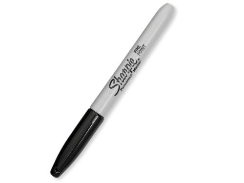 Permanent Fine Point marker - Sharpie - black, 1 mm