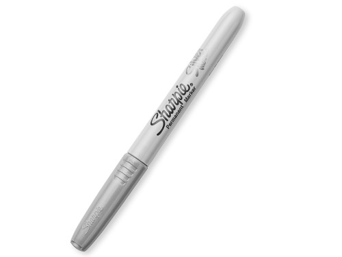 Permanent Metallic marker - Sharpie - silver, 1 mm