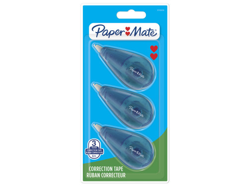 Set of correction tapes - Paper Mate - 5 mm x 6 m, 3 pcs