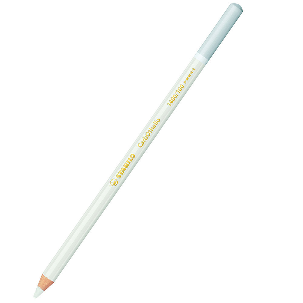 Dry pastel pencil CarbOthello - Stabilo - 100, white