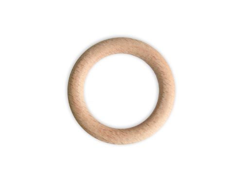 Macrame wooden rings - 50 mm