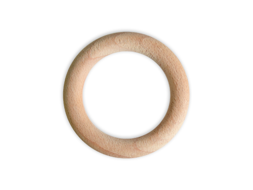Macrame wooden rings - 55 mm