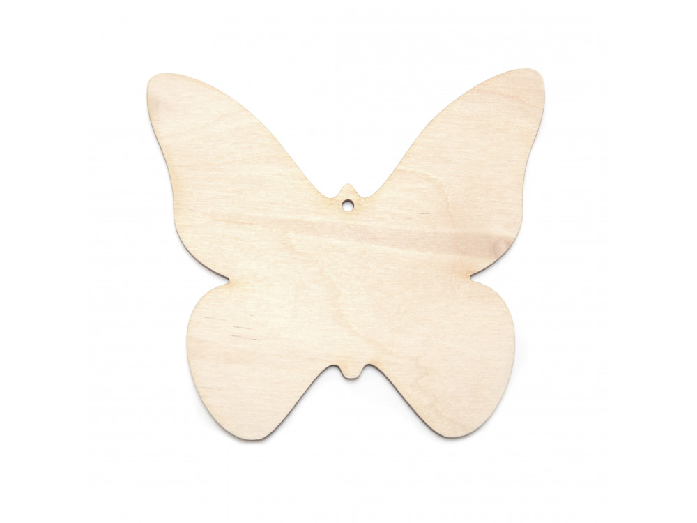 Wooden butterfly pendant - Simply Crafting - 10 cm