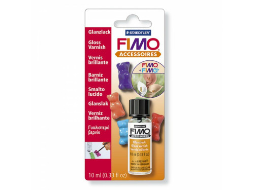 Water-based varnish with brush - Staedtler - glossy, 10 ml