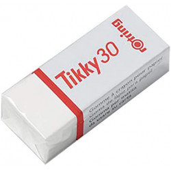 Tikky 30 exam standard eraser - Rotring - white