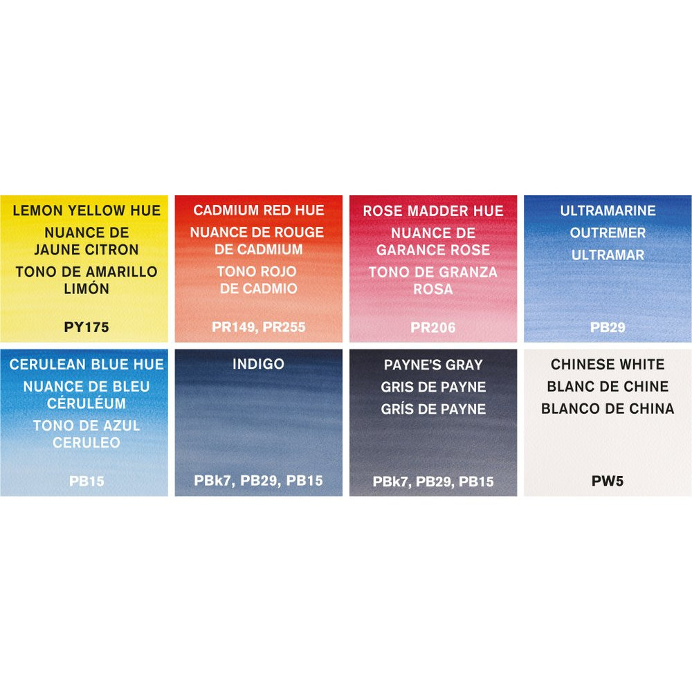 Zestaw farb akwarelowych Cotman Skyscape - Winsor & Newton - 8 kolorów