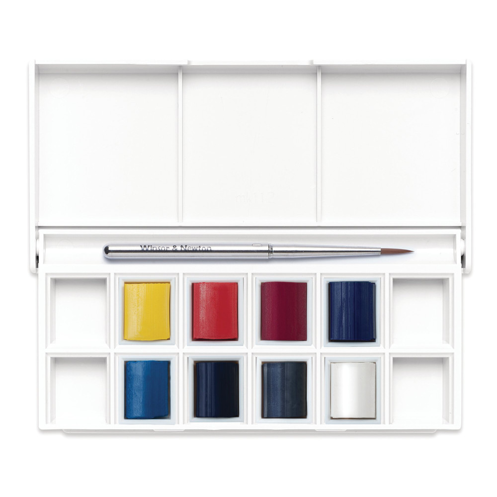 Set of Skyscape Cotman Watercolors Pocket - Winsor & Newton - 8 colors