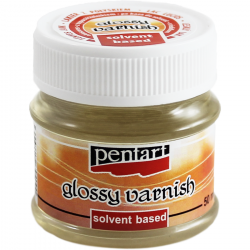 Solvent based varnish - Pentart - glossy, 50 ml