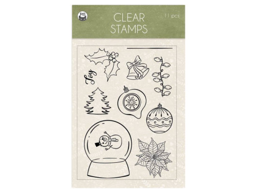 Set of clear stamps - Piątek Trzynastego - Cosy Winter, 11 pcs