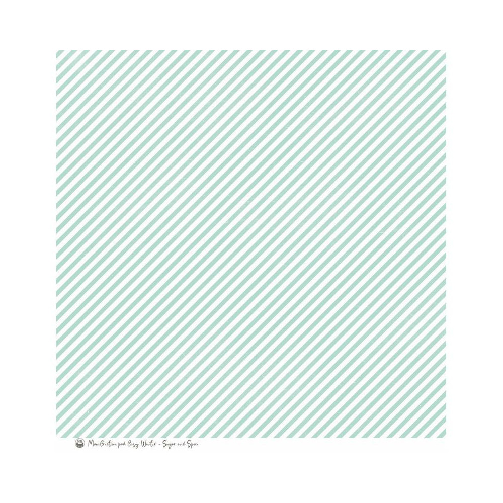 Set of scrapbooking papers 30,5 x 30,5 cm - Piątek Trzynastego - Cosy Winter x Sugar and Spice
