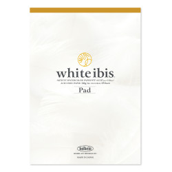 Watercolor paper White Ibis - Holbein - cold pressed, A4, 300 g, 12 sheets