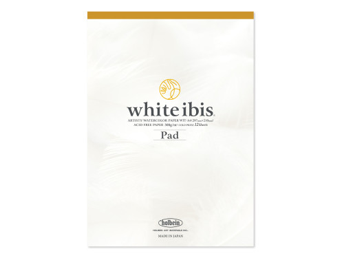 Watercolor paper White Ibis - Holbein - cold pressed, A4, 300 g, 12 sheets