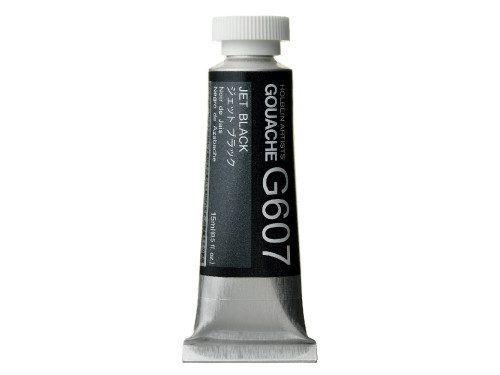 Artists’ Gouache - Holbein - Jet Black, 15 ml
