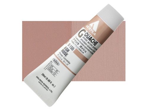 Farba gwasz Acryla Gouache - Holbein - Ash Rose, 20 ml