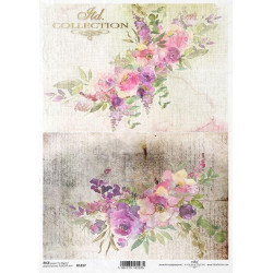 Decoupage rice paper A4 - ITD Collection - R1837