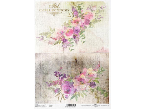 Decoupage rice paper A4 - ITD Collection - R1837