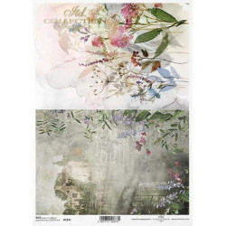 Decoupage rice paper A4 - ITD Collection - R1831