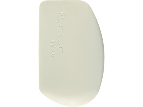 Silicone palette knife Catalyst Wedge - Princeton - white, no. 06
