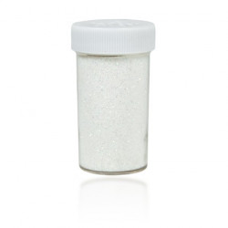 Glitter powder 20 g holographic white