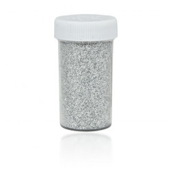 Glitter powder 20 g silver