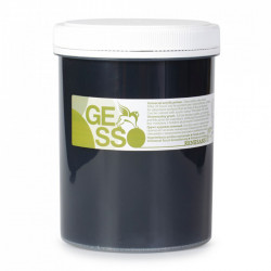 Gesso do farb olejnych i akrylowych - Renesans - czarne, 1200 ml