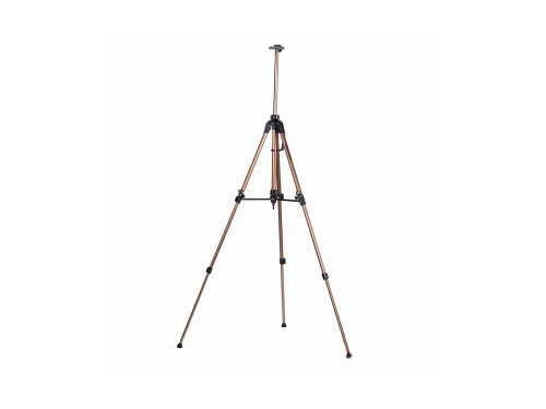 Aluminium easel with case - Renesans - rose gold, 160 cm