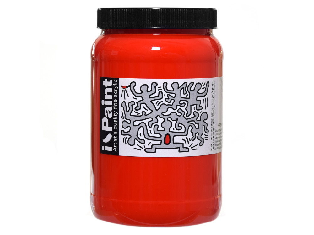 Acrylic paint I-Paint - Renesans - 06, Carmine, 500 ml