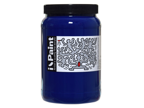 Acrylic paint I-Paint - Renesans - 09, Phthalo Blue, 500 ml