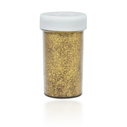 Glitter powder 20 g dark gold