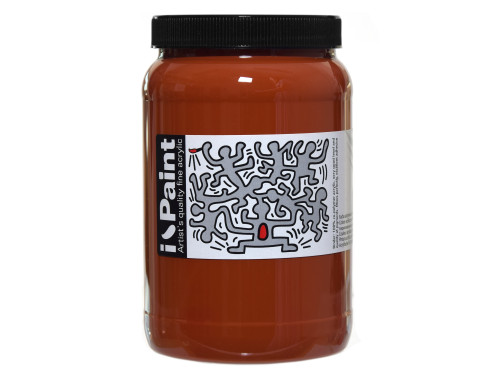 Acrylic paint I-Paint - Renesans - 13, Burnt Sienna, 500 ml