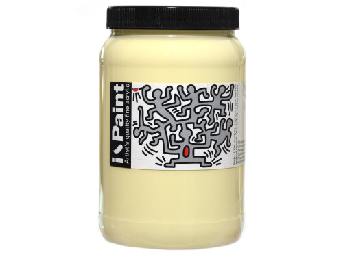Acrylic paint I-Paint - Renesans - 02, Naples yellow, 500 ml
